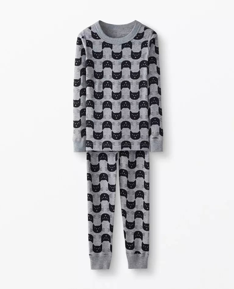 Long John Pajamas In Organic Cotton