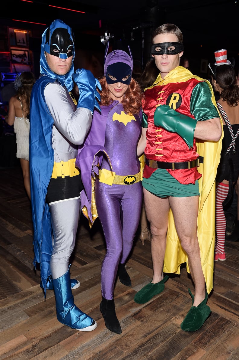 Batman, Batgirl, and Robin