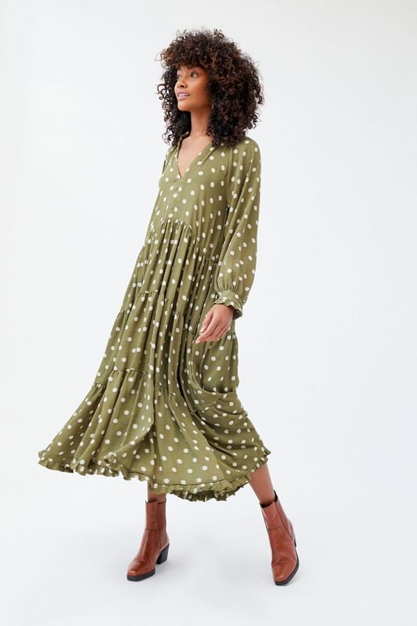 Sister Jane Envy Tiered Ruffle Maxi Dress