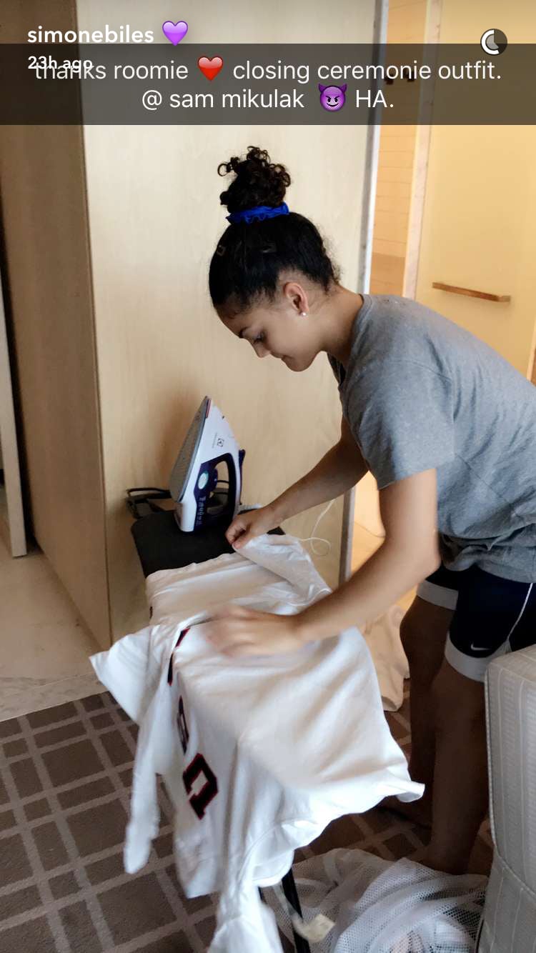 Laurie Ironed Simone's Shirt