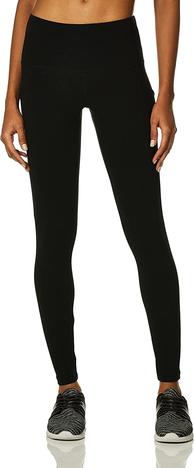 Jockey Cotton Stretch Basic Ankle With Side Pocket Leggings