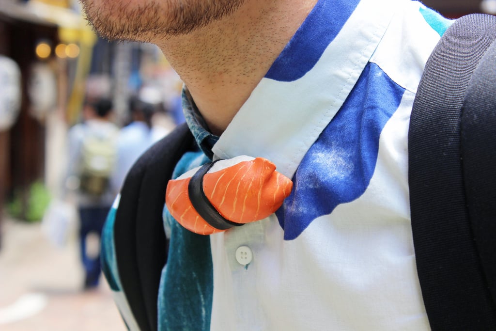 Sake Sushi Bowtie ($49)