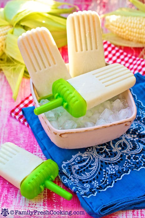 Creamed Corn Popsicles