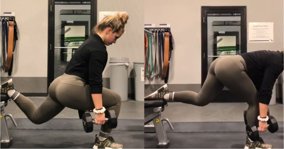 How to Do a Bulgarian Romanian Deadlift POPSUGAR Fitness UK