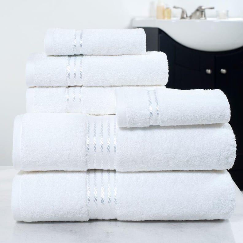 Lavish Home 100% Egyptian Cotton Hotel Towel Set