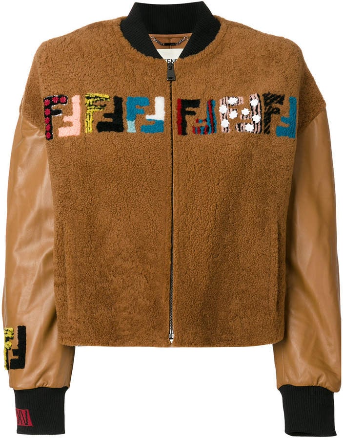 Fendi Embroidered Bomber Jacket