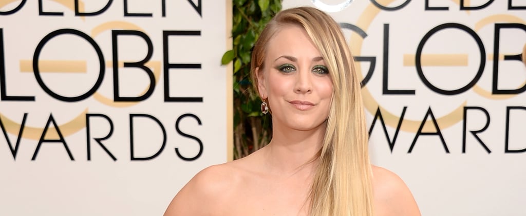 Kaley Cuoco's Makeup by Mark Cosmetics | Golden Globes 2014