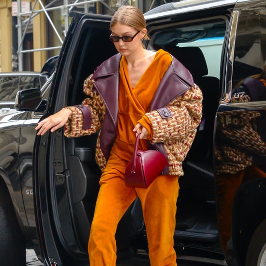 Gigi Hadid Red Snakeskin Boots From Mango