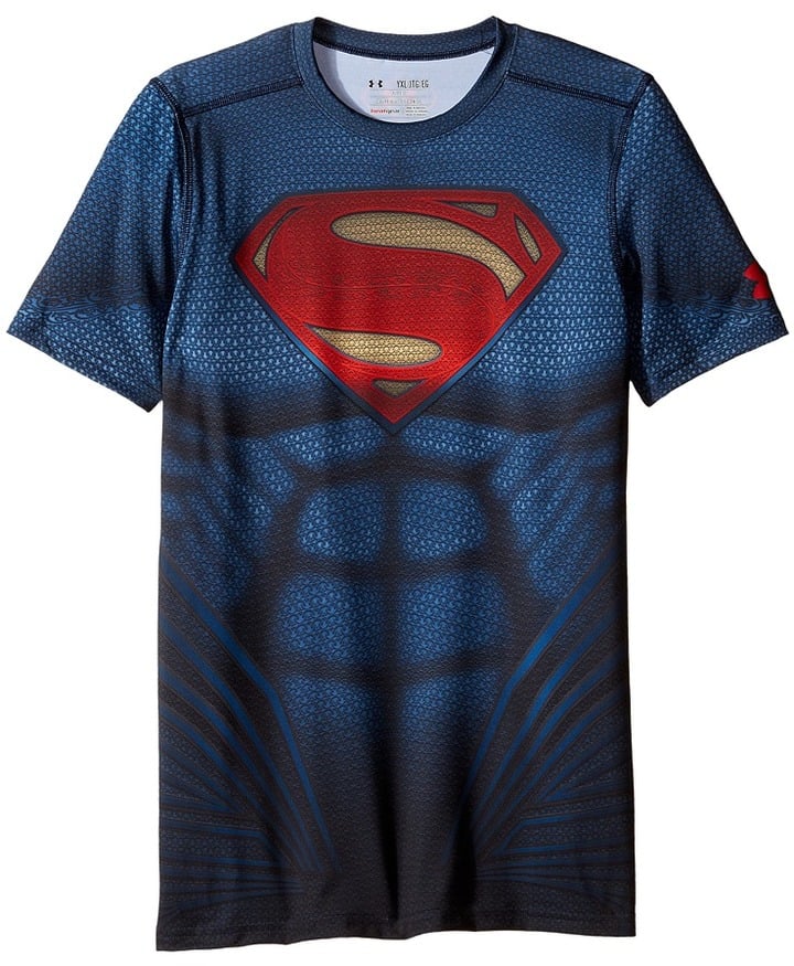 Superman Suit Short Sleeve Pullover