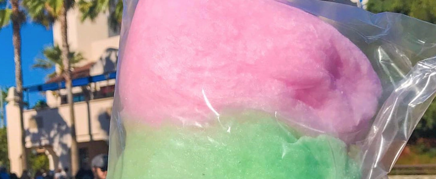 Disneyland Watermelon Cherry Cotton Candy POPSUGAR Food