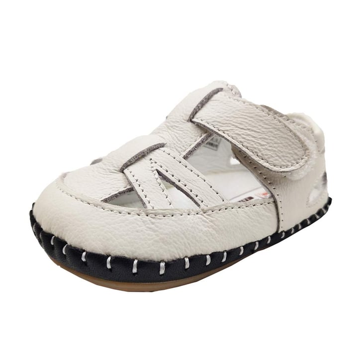 Neband Baby Leather Sandals ClosedToe ClosedToe Sandals For Toddler