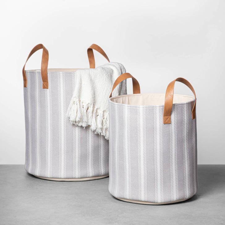 Stripe Storage Bin See Target's New Spring 2020 Hearth & Hand