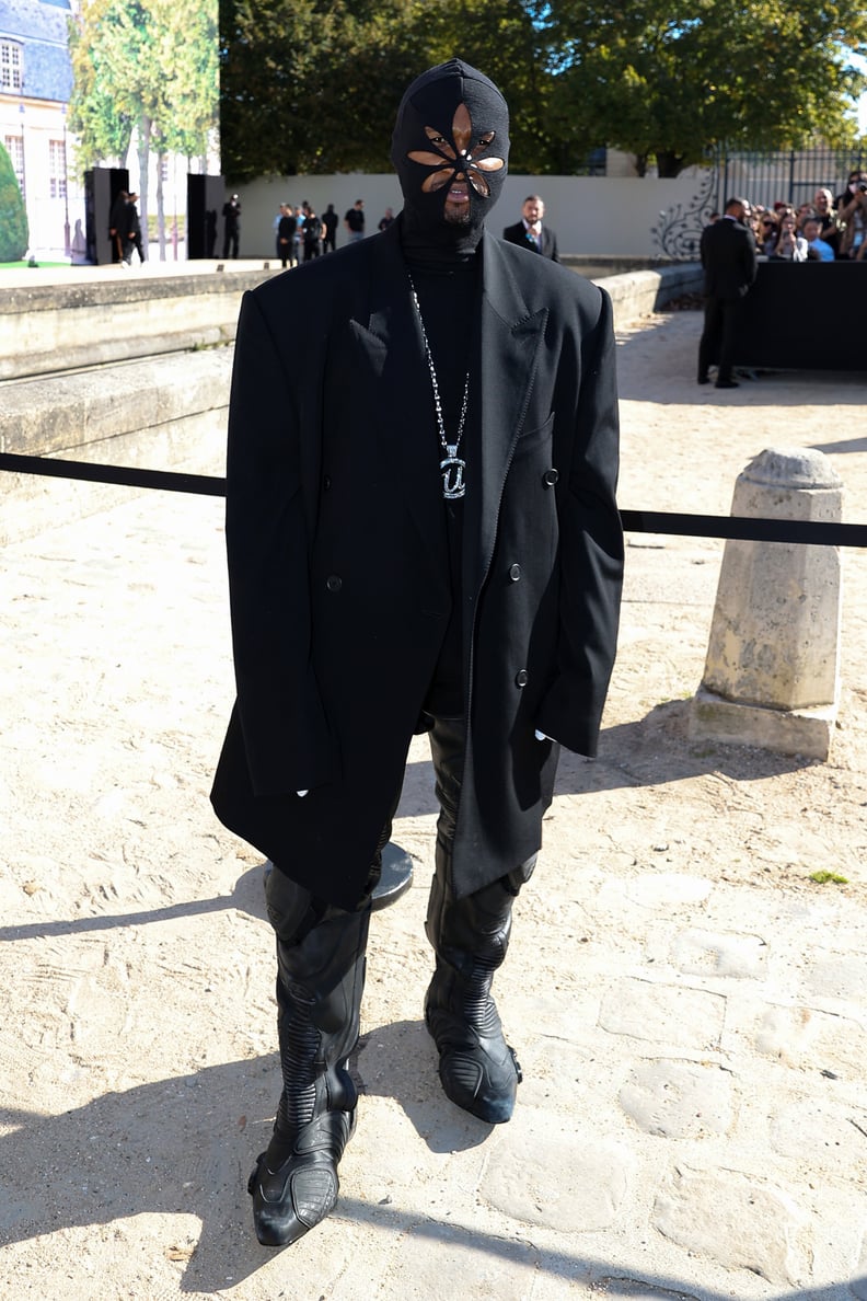 Usher at the Balenciaga Show During Paris Fashion Week, October 2023