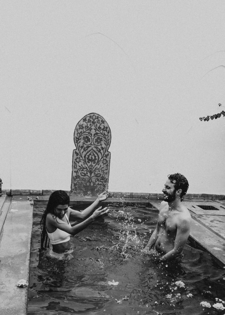 Sexy Moroccan Pool Couples Photo Shoot