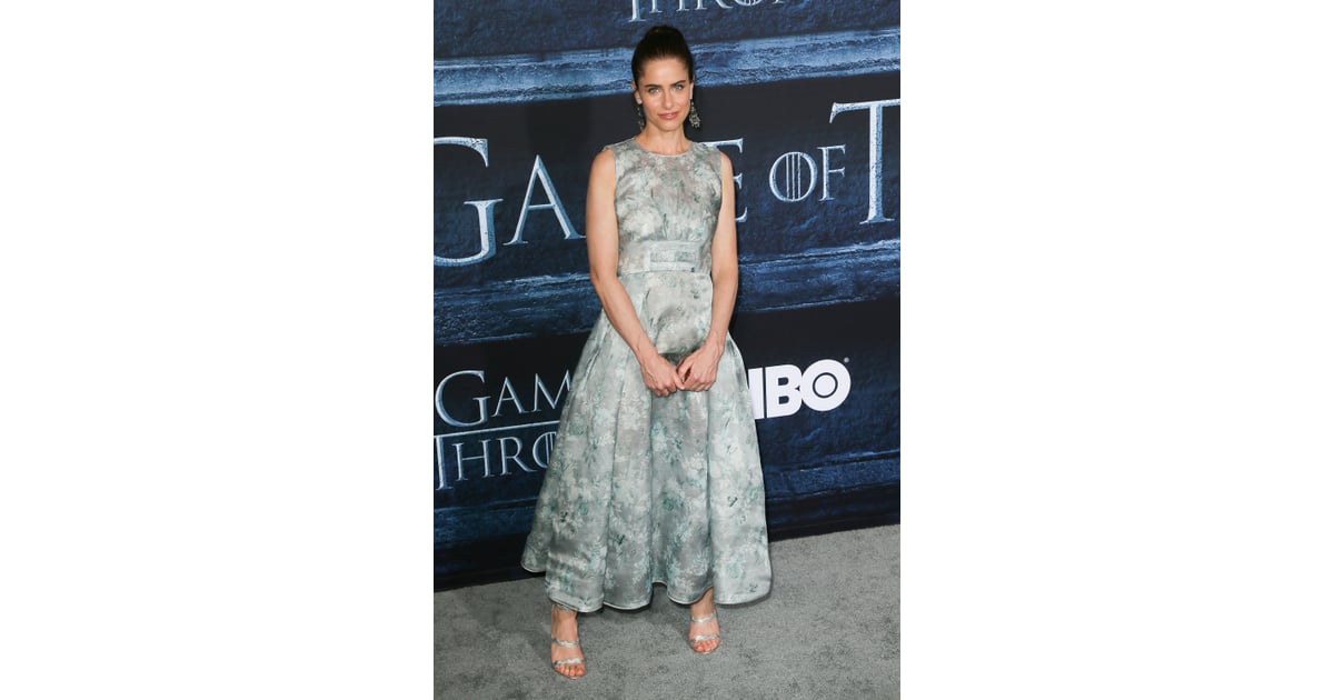 Amanda Peet | Game of Thrones Red Carpet Premiere Dresses | POPSUGAR ...