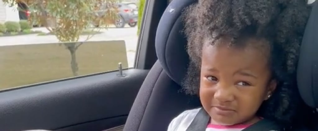 Toddler Says Tearful Goodbye to Grandpa | TikTok Video