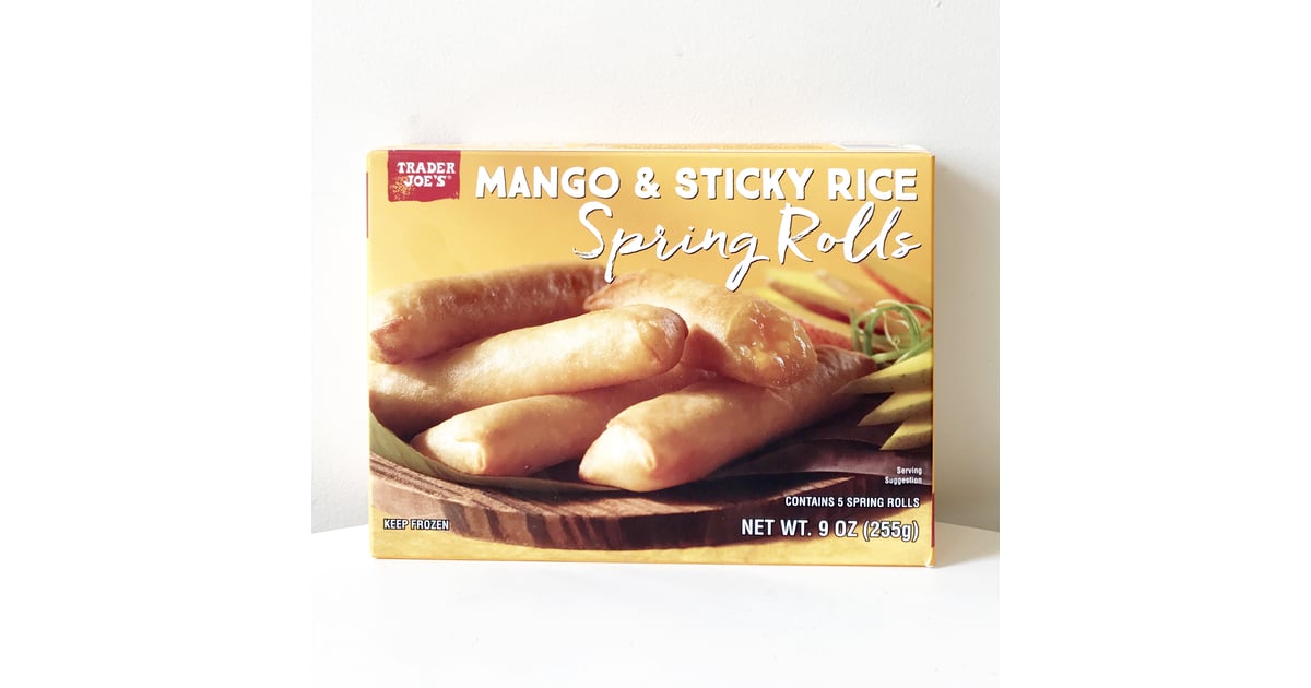 Mango And Sticky Rice Spring Rolls 3 Best New Trader Joes Products 2017 Popsugar Food Photo 2 4316