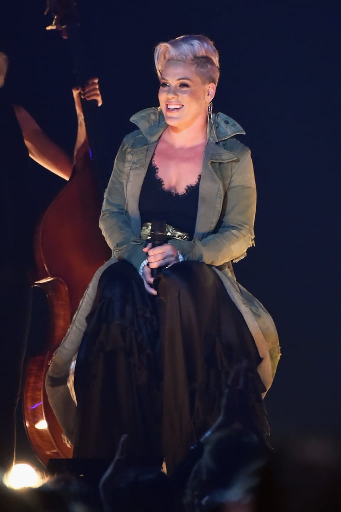 Pink and Her Daughter at the CMA Awards 2017