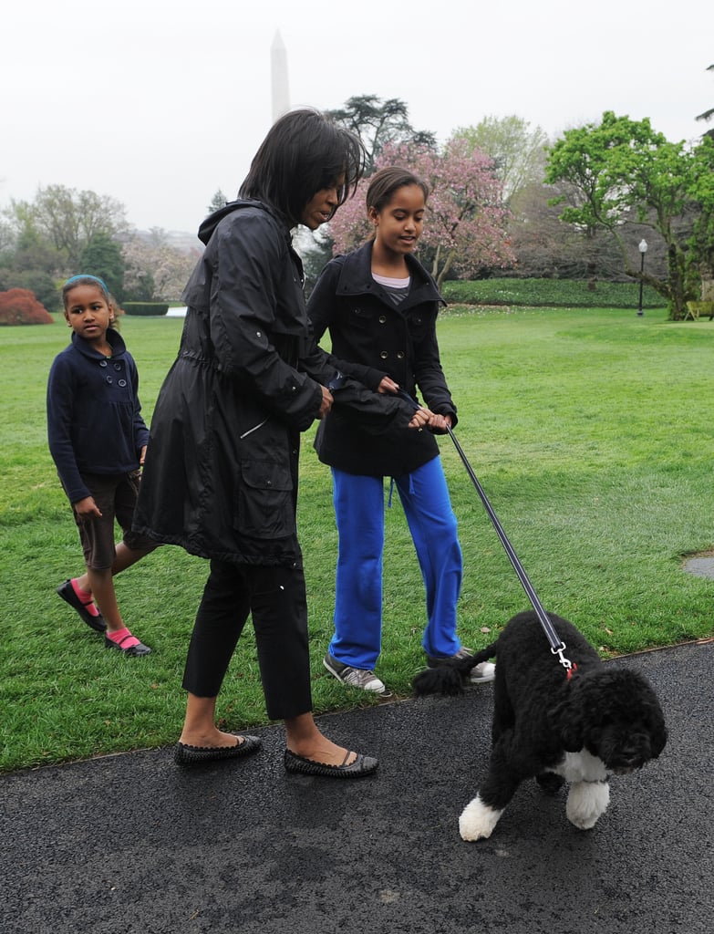 Michelle Obama Cute Pictures With Malia and Sasha