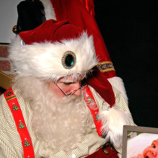 Father Asks Santa to Take Photo With His Late Son