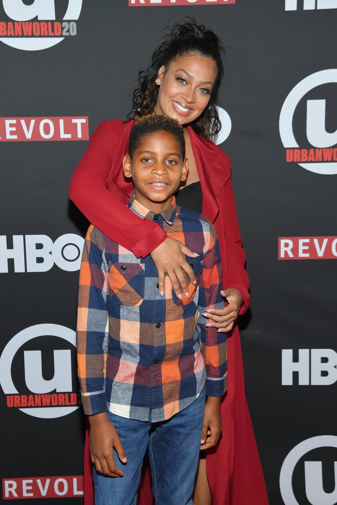 La La Anthony Text With Her Son About School