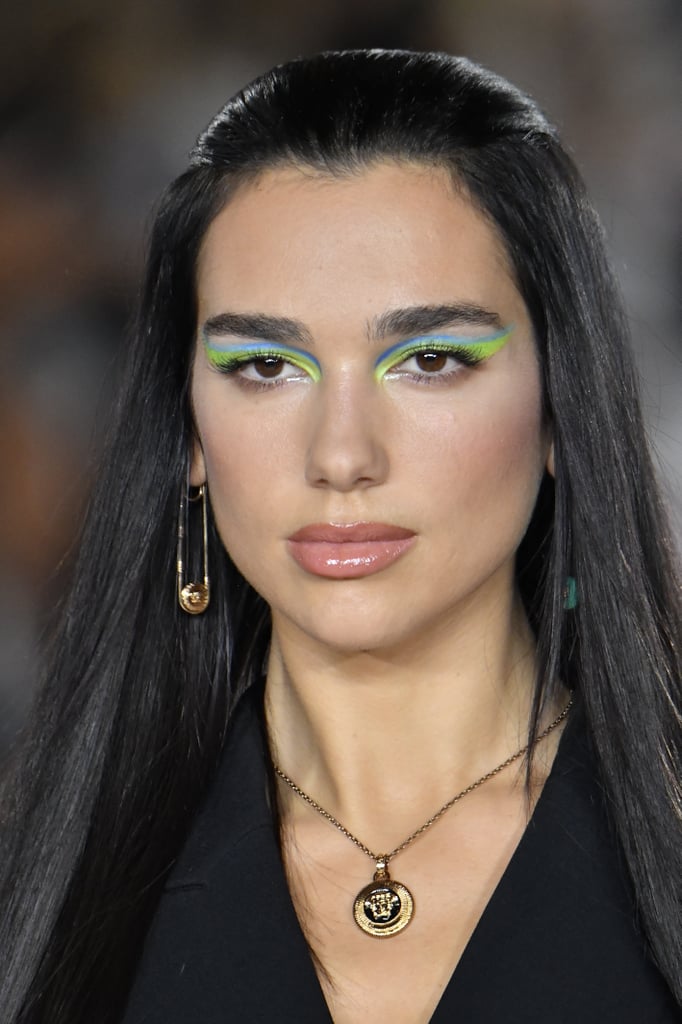 Fluorescent Cat Eyes at Versace Spring 2022