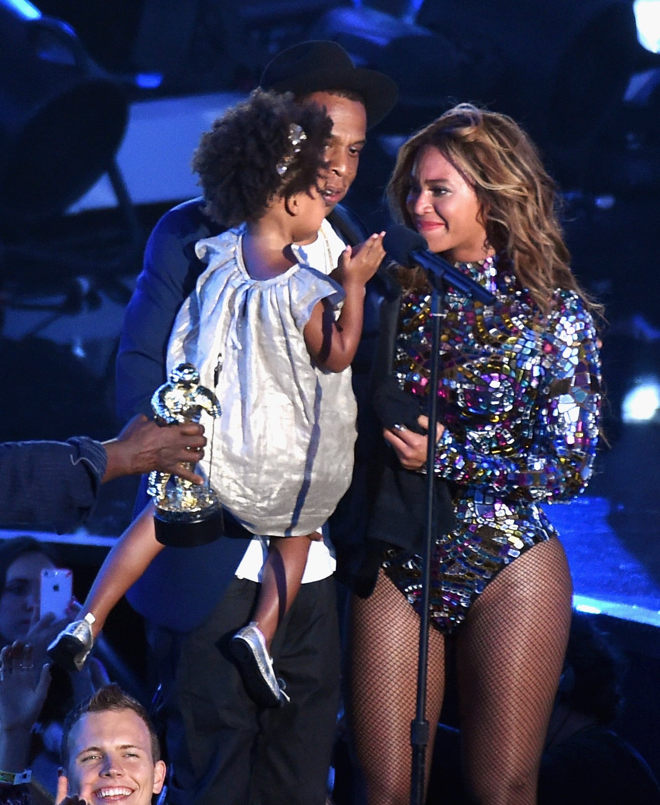 blue ivy at mtv awards