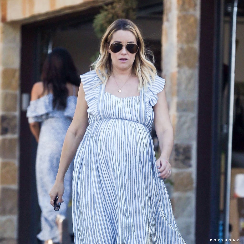 Lauren Conrad Baby Shower Dress Popsugar Fashion