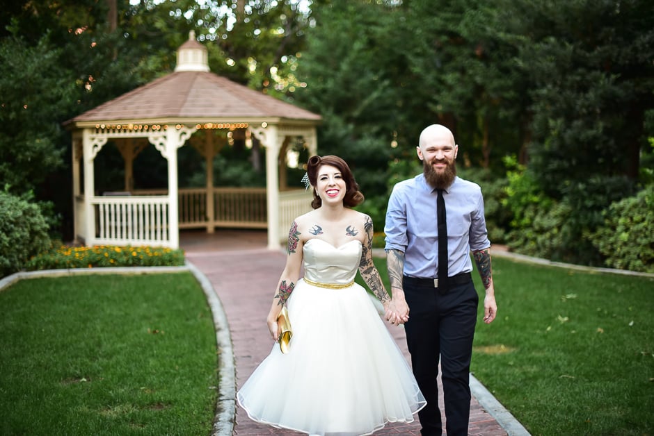 Tropical Las Vegas Wedding