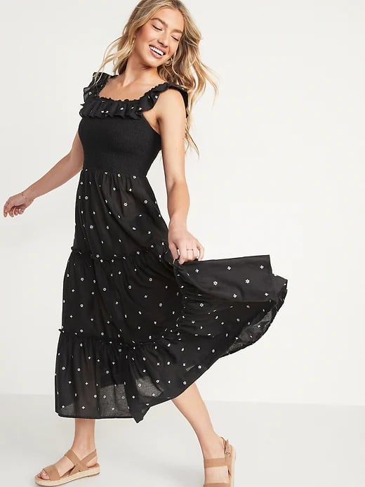 Old navy fit new arrivals and flare midi dress