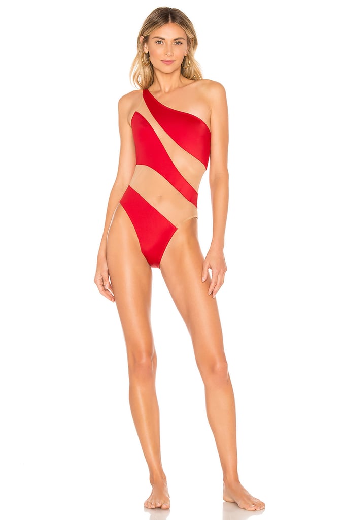 Norma Kamali x Revolve Mesh One Piece