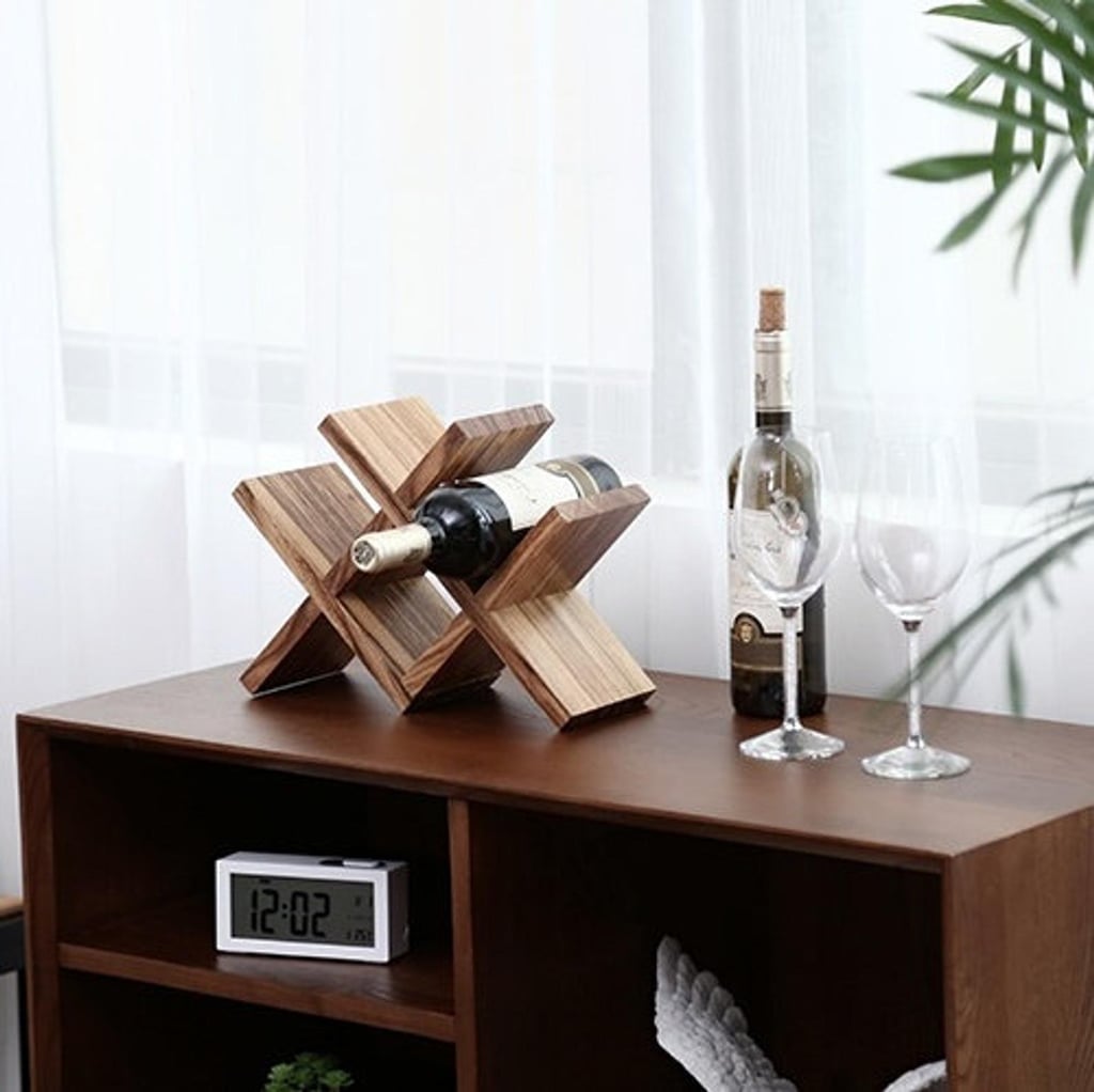 A Handy Organizer: Wooden Wine Rack