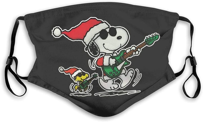 Funny Snoopy Christmas Face Mask