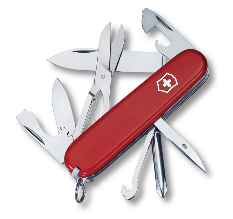 For His Everyday Life: Victorinox Tinker Stainless Steel Swiss Army Knife