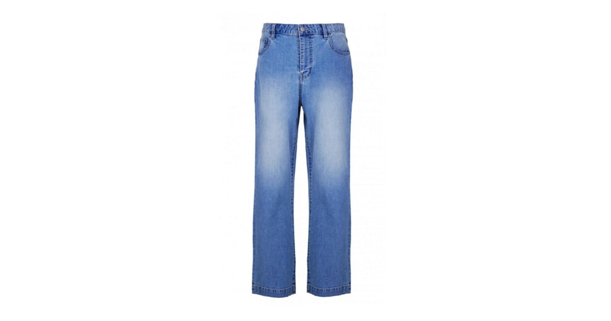 Tibi Cropped Flare Vintage Denim Jeans ($350) | Spring 2016 Denim ...