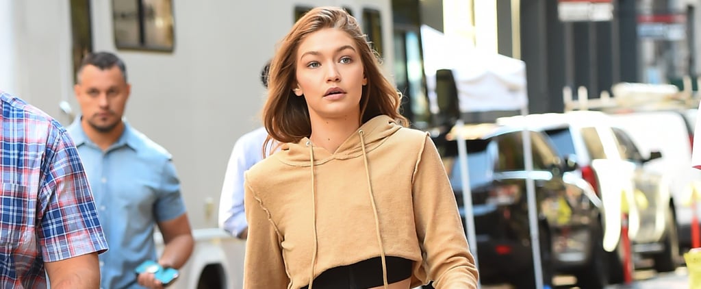 Gigi Hadid Wearing Leggings