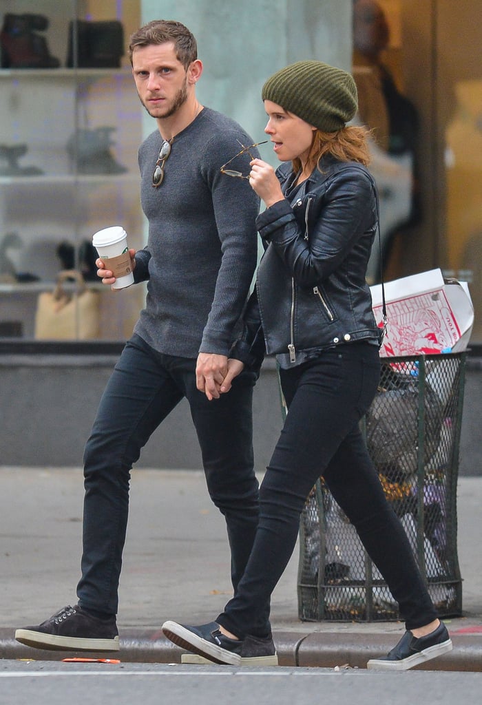 Jamie Bell and Kate Mara in NYC October 2015