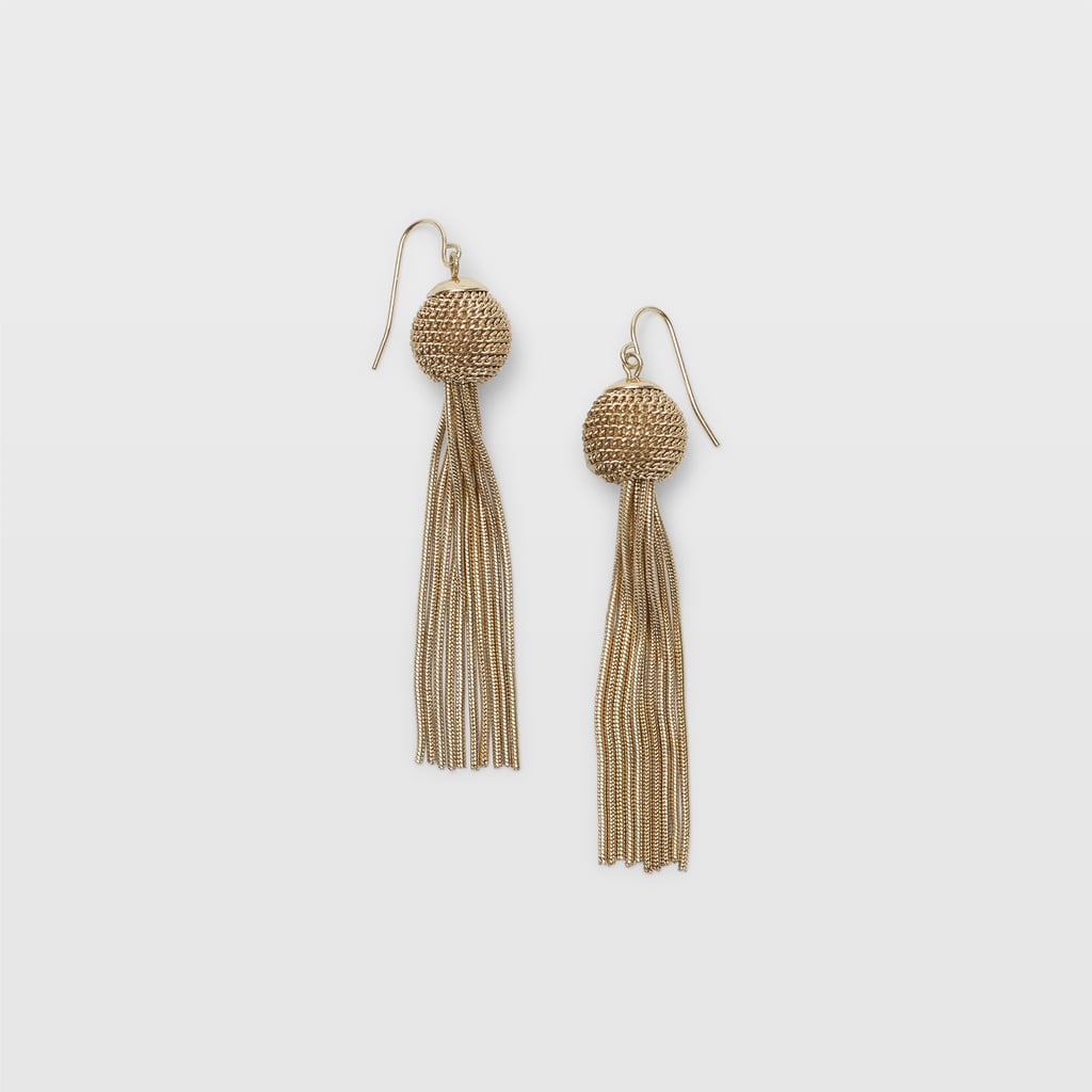Club Monaco Chain Tassel Earrings