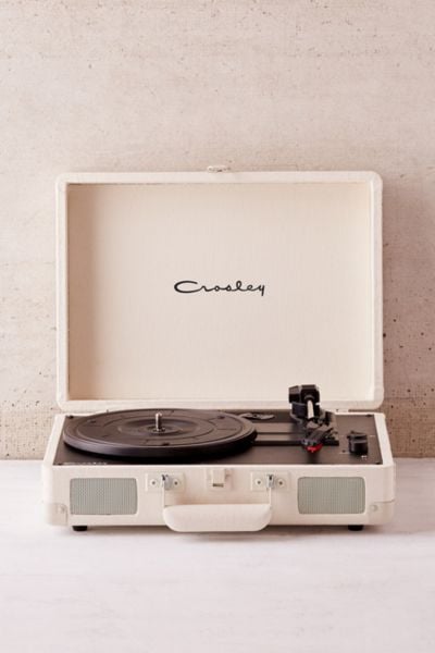 Crosley Cream Canvas Cruiser Bluetooth Record Player