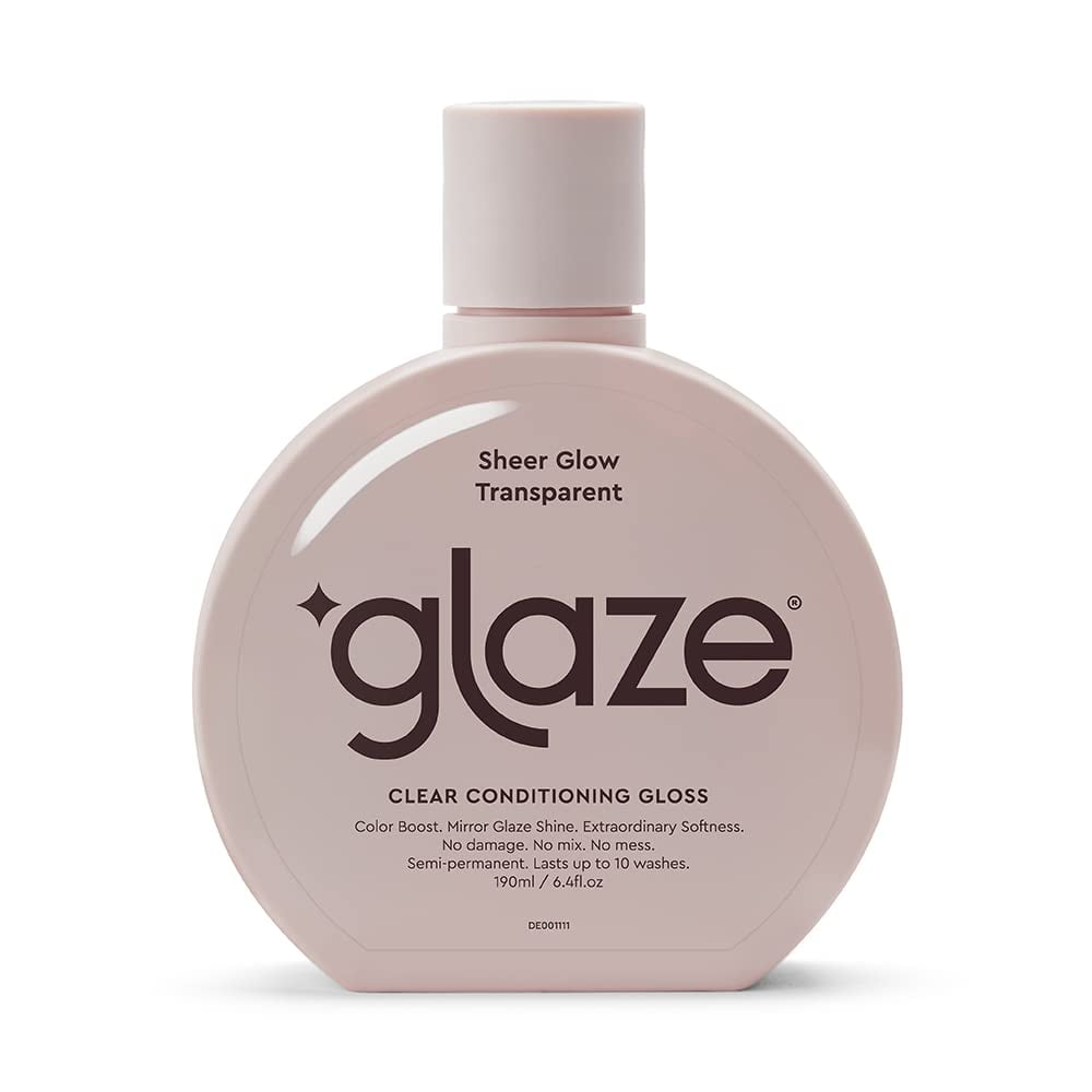 For Shiny Hair: Glaze Sheer Glow Transparent Conditioning Super Gloss Hair Mask