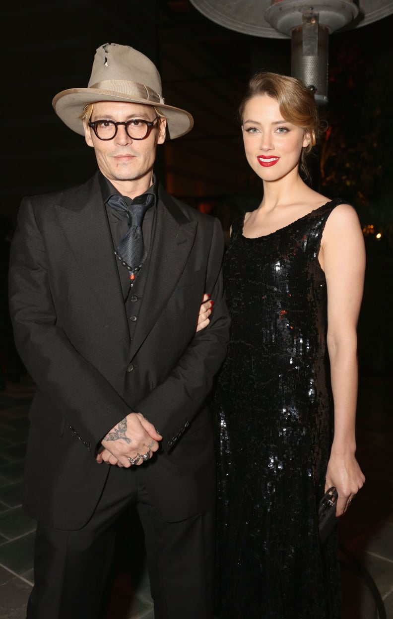 Amber Heard and Johnny Depp in 2014