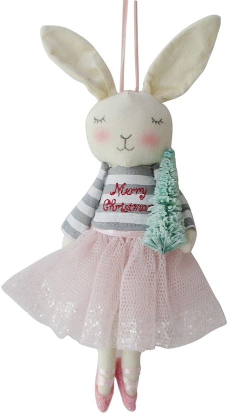 Lauren Conrad Ballerina Bunny Christmas Ornament