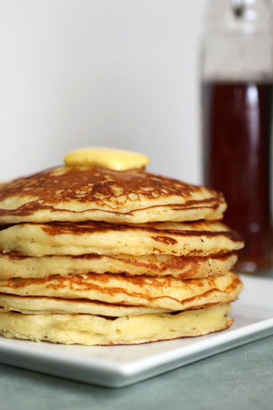 Whole Wheat Cinnamon Pancakes