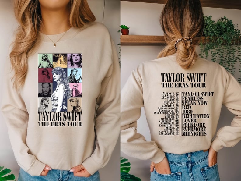 An Eras Tour Sweatshirt For the Taylor Swift Fan