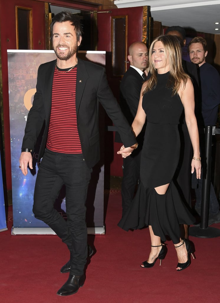 Jennifer Aniston and Justin Theroux in Paris 2017