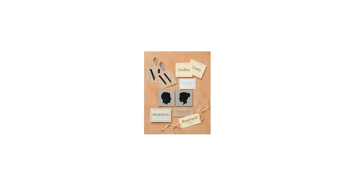 Reserved Seating Signs | Free Printable Wedding Signs | POPSUGAR Smart ...