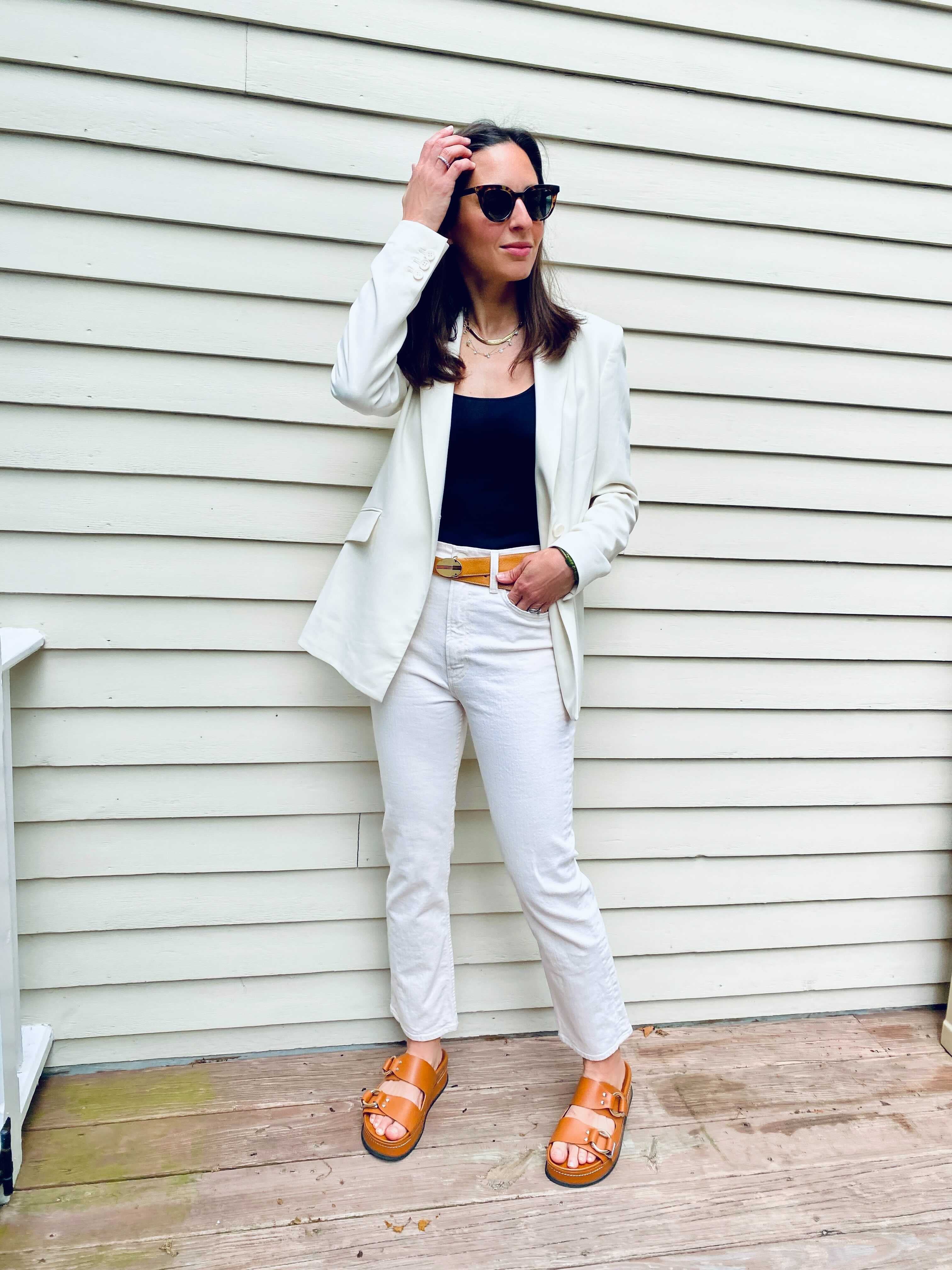 Best white jeans and shorts for women: review of 16 styles