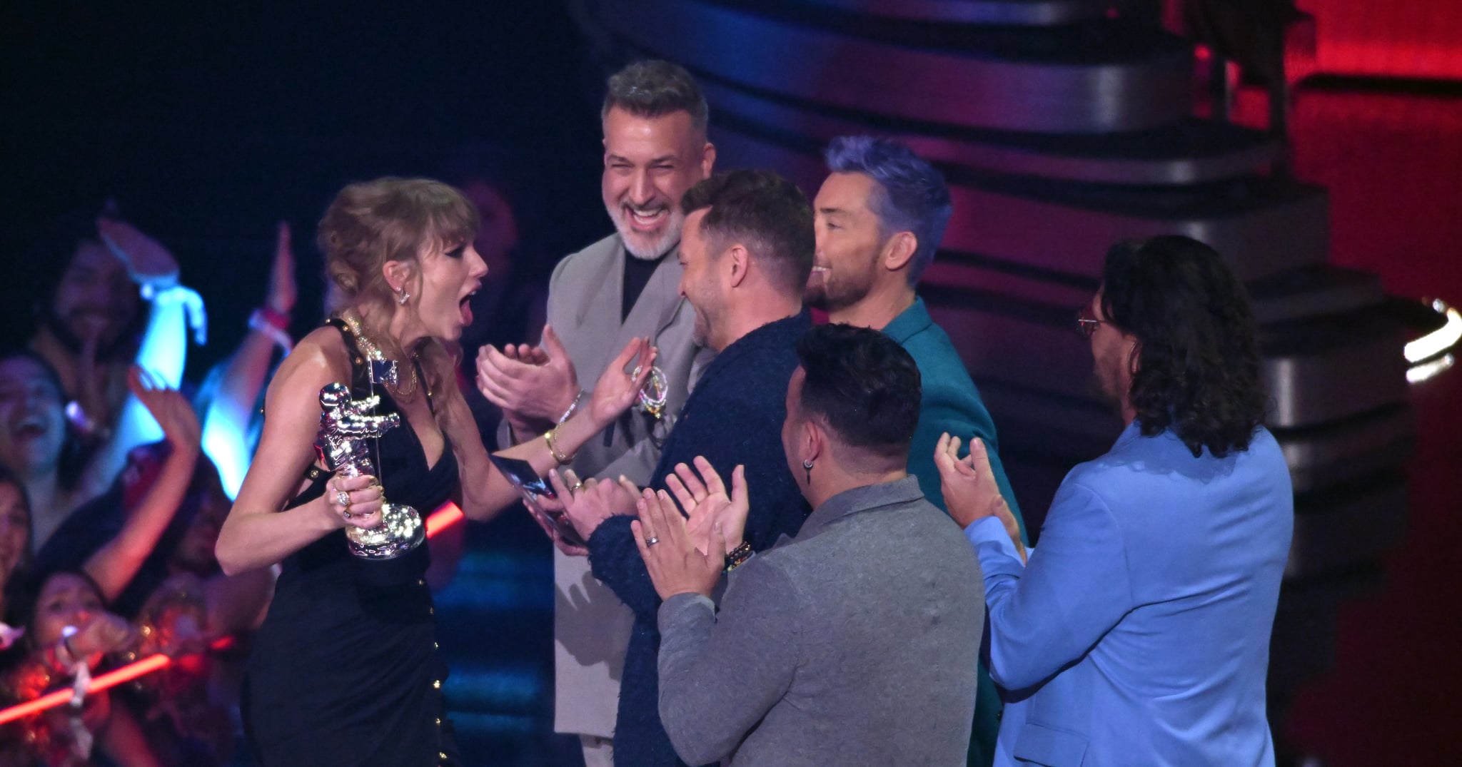 Taylor Swift Fangirls Over *NSYNC During VMAs Acceptance Speech: 