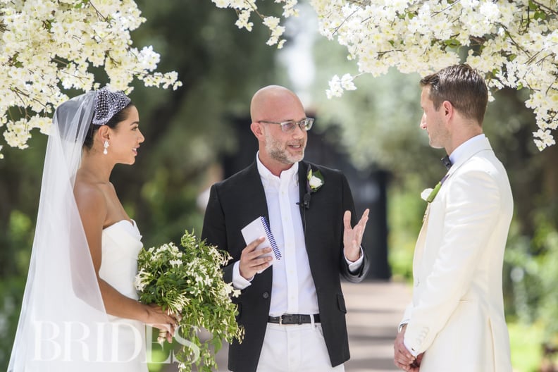 Hannah Bronfman's Custom Vera Wang Wedding Dress