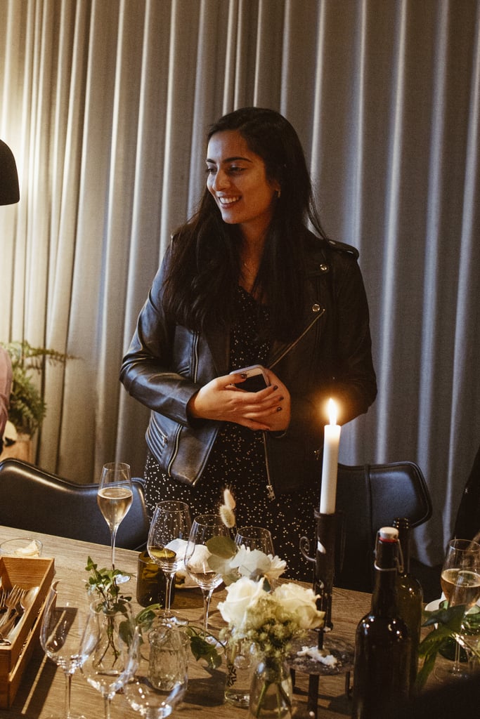 Pro tip: at night, I opted for my leather jacket, which acted as a fancy alternative to my denim jacket. It was an easy way to stay warm and dress up my look.